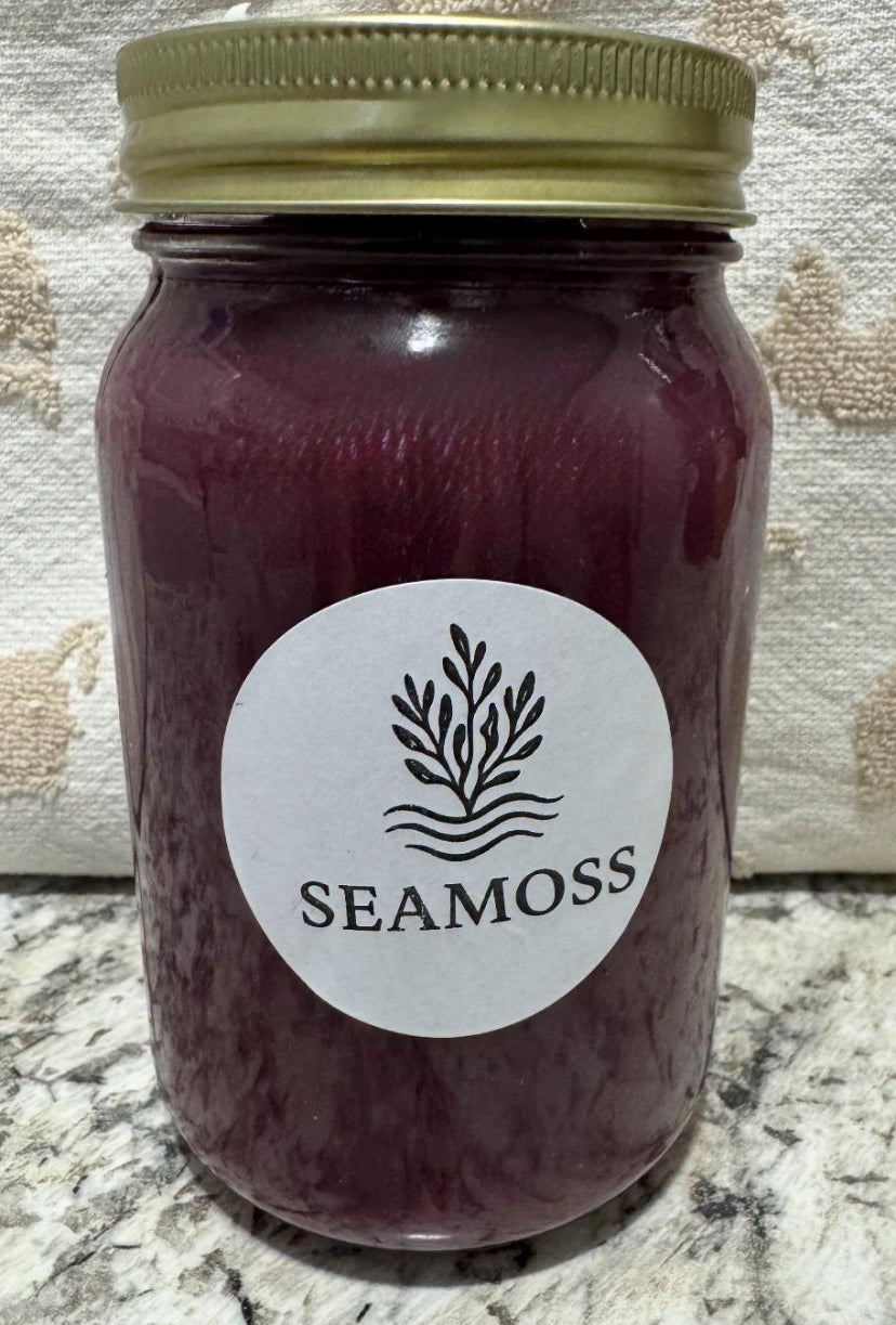 16oz Blueberry Seamoss Gel