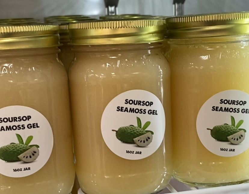Soursop Infused Seamoss Gel