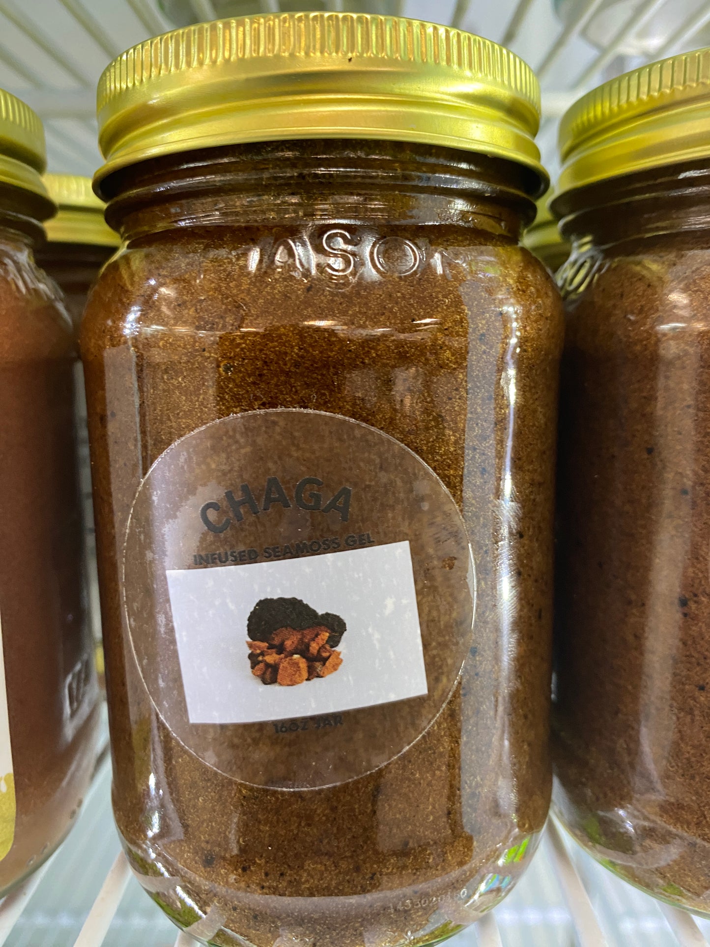 16oz Chaga Seamoss Gel