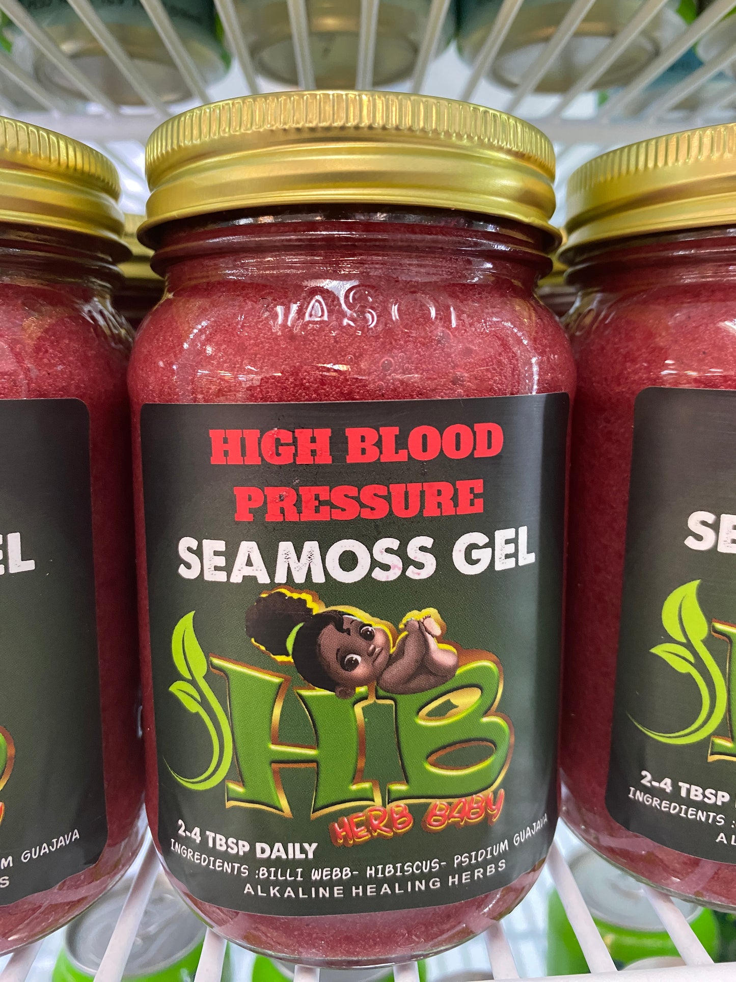16oz High Blood Pressure Seamoss Gel