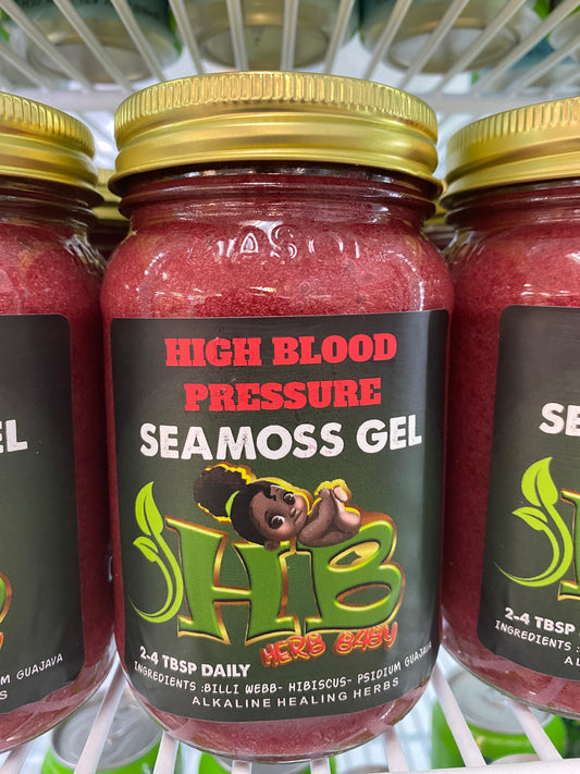 16oz High Blood Pressure Seamoss Gel
